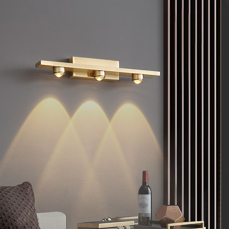 Modern Minimalist Wall Lamp, Golden Elegance