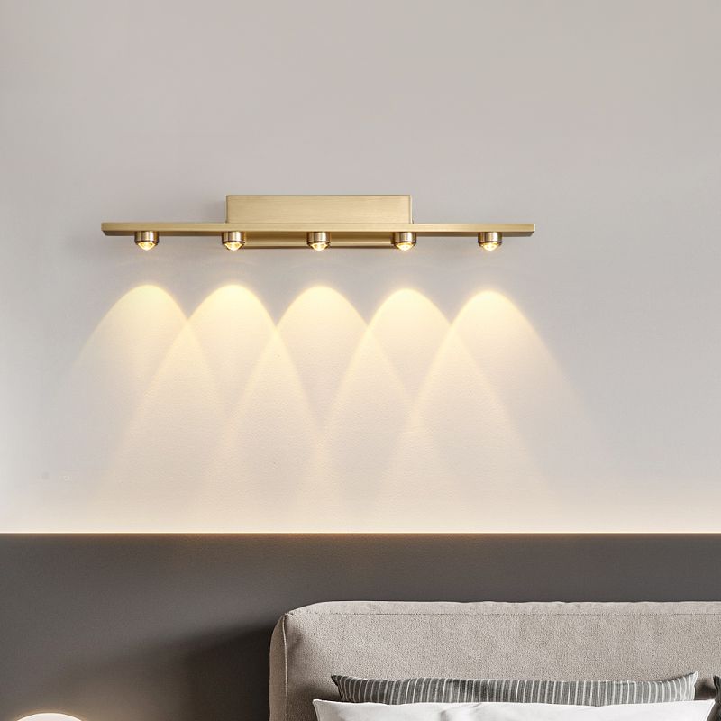 Modern Minimalist Wall Lamp, Golden Elegance