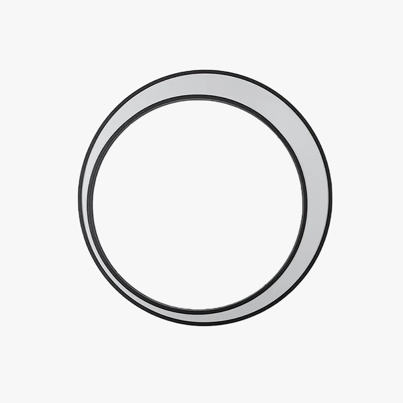 Modern Moon-Inspired Round LED Outdoor Wall Lamp – Waterproof and Sleek