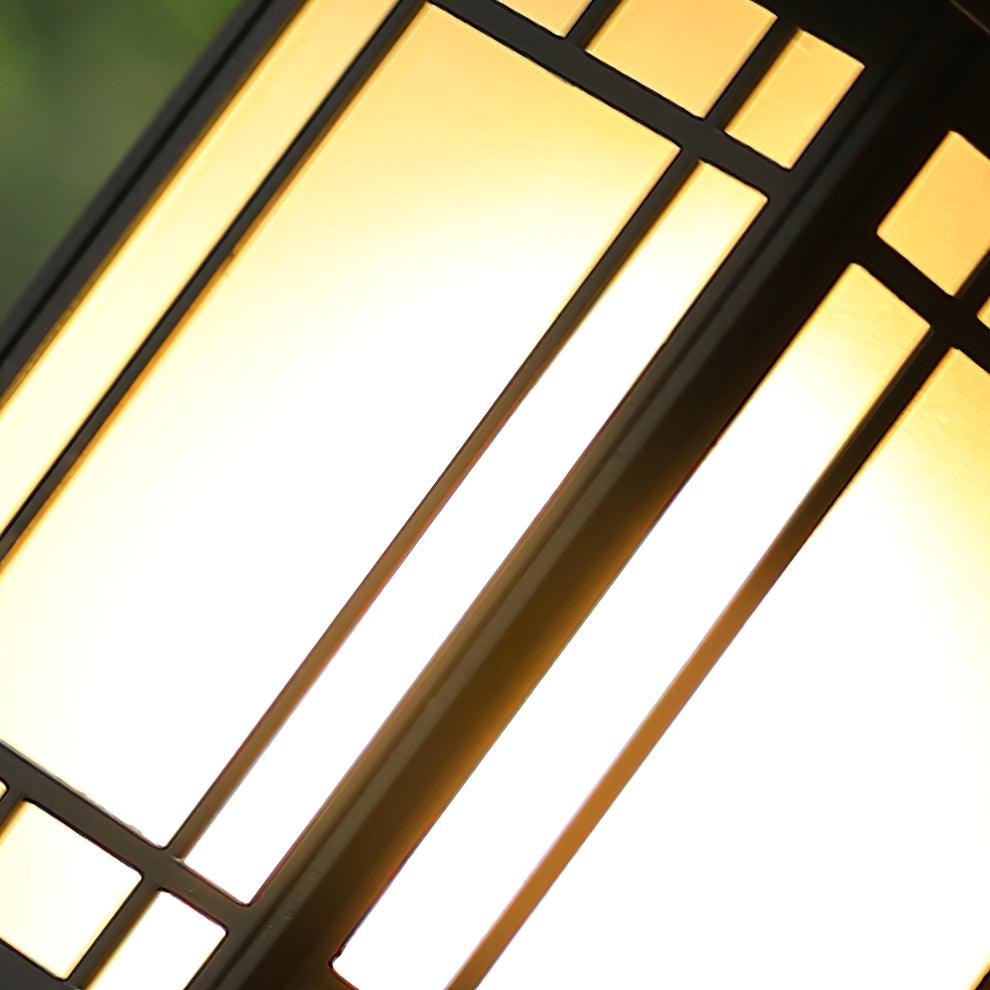 Outdoor Lantern Wall Light in Black or Bronze – Waterproof Exterior Lighting
