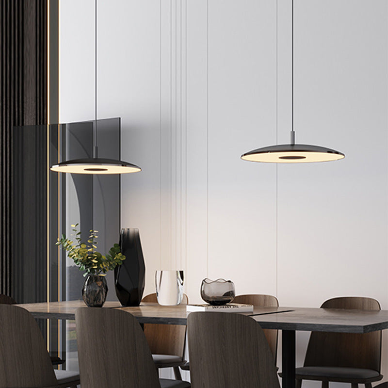 Modern Pendant Light with Dome & LED Design