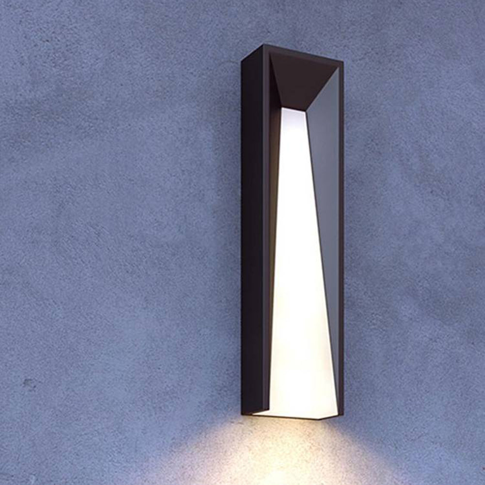 Modern Rectangular LED Outdoor Wall Lamp – Waterproof and Durable