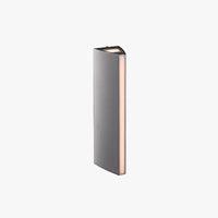 Modern Triangular Prism Metal Outdoor Wall Lamp for Courtyard or Balcony
