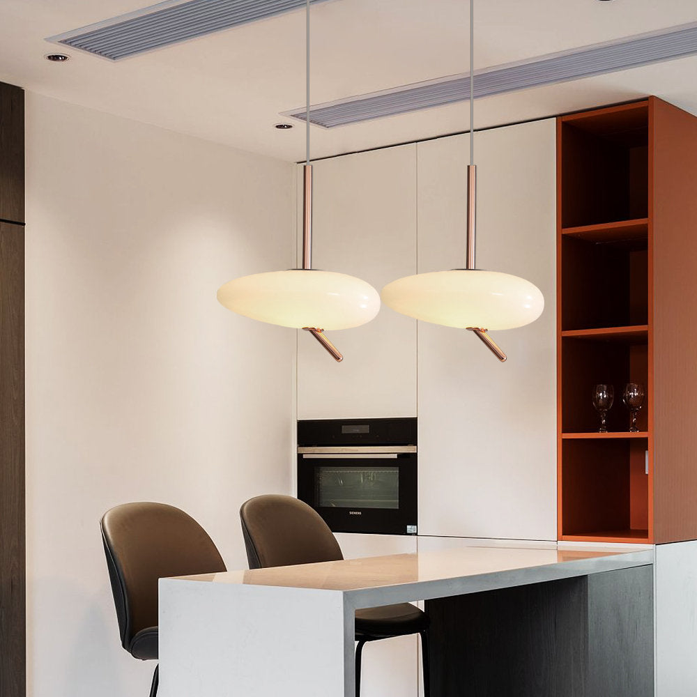 Pebble Pendant Light – Gold Finish & Minimal Design