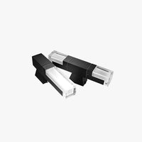 Modern Rectangular Metal Outdoor Wall Lamp with Sensor