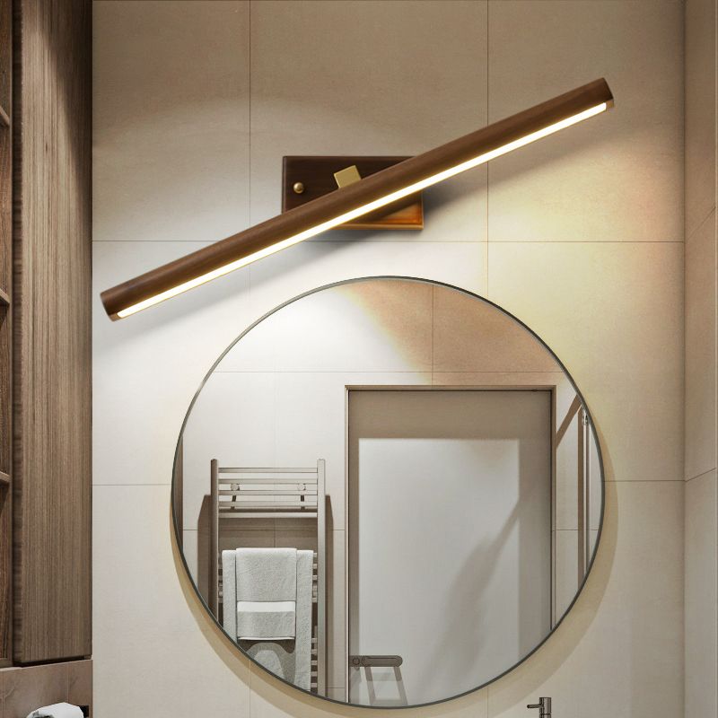 Rotatable Wooden Wall Lamp for Modern Spaces