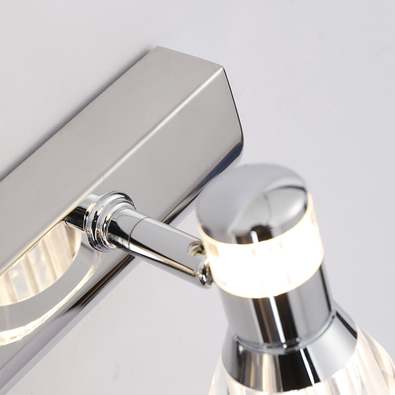 Silver Wall Lamp – Modern Minimalist Design