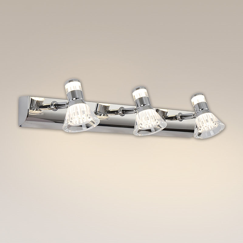Silver Wall Lamp – Modern Minimalist Design