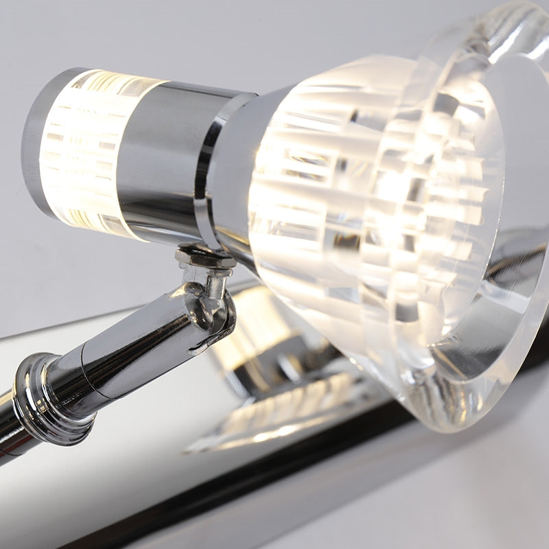 Silver Wall Lamp – Modern Minimalist Design