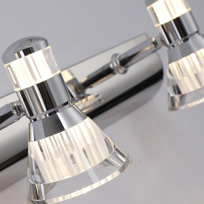 Silver Wall Lamp – Modern Minimalist Design
