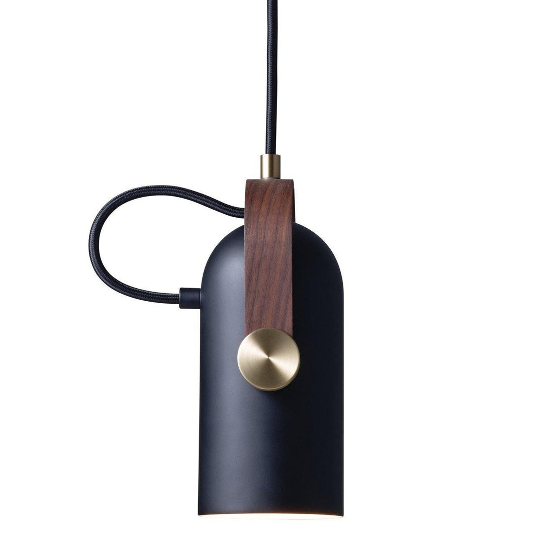 Sleek Mid-Century Pendant Light with Rotating Head