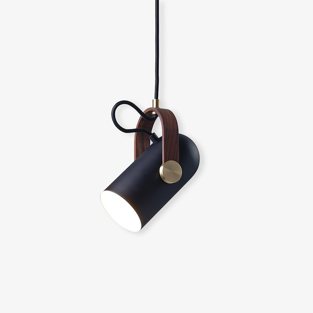 Sleek Mid-Century Pendant Light with Rotating Head