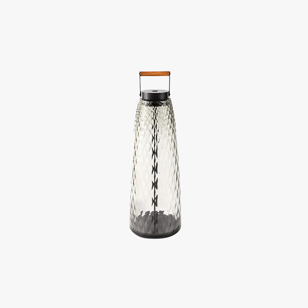 Vintage Outdoor Metal Lantern – Solar Glow