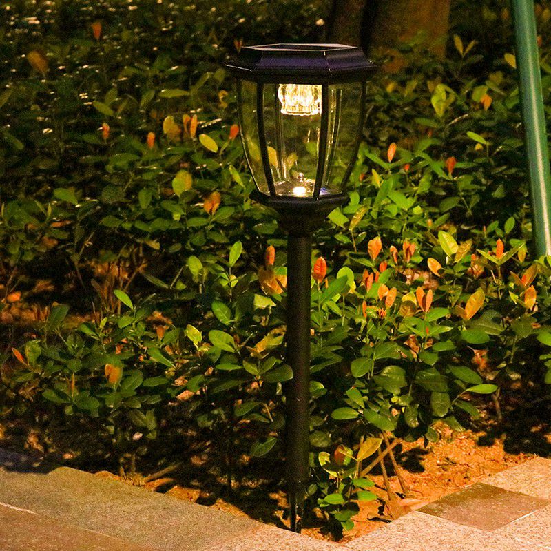 Vintage Solar Path Light – Bronze Lantern-Style for Gardens