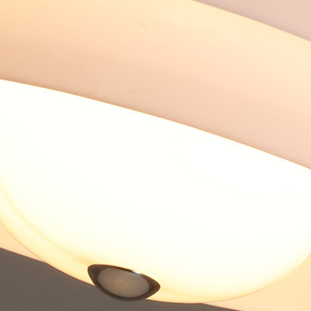 White Dome Pendant Light & Minimalist Design